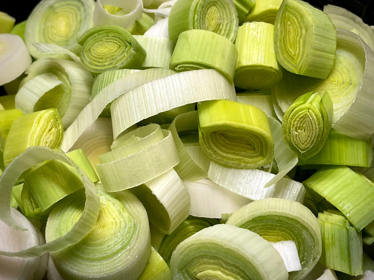 Leeks are leaking