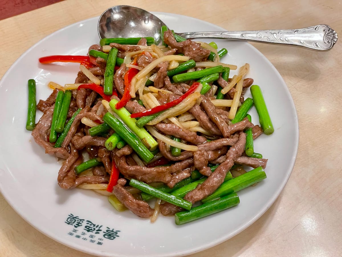 Spicy food in Chinatown
